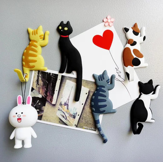 KITSHEZA Cat Tail Refrigerator Magnet Hook - Strong Magnet Hook