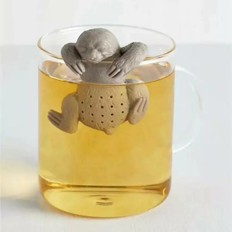 KITSHEZA Lazy Brew Sloth Tea Infuser
